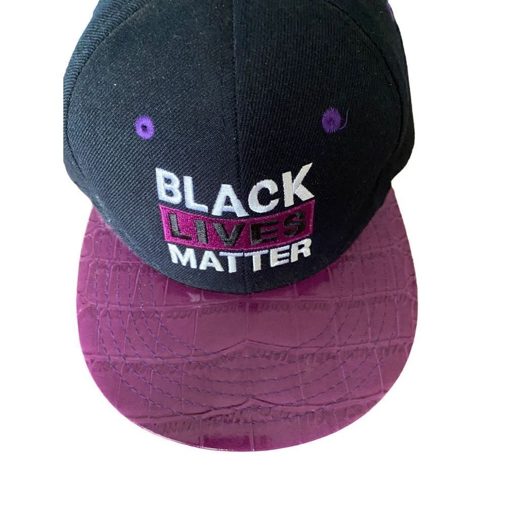 Rust men’s Black Lives Matter black ifaux crocodile cat/hat